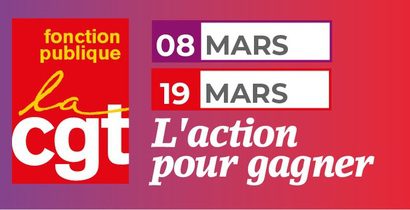 Mobilisé·es les 8 et 19 mars pour l’égalité, le pouvoir d’achat et les conditions de travail